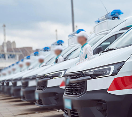 海林市服务车队展示